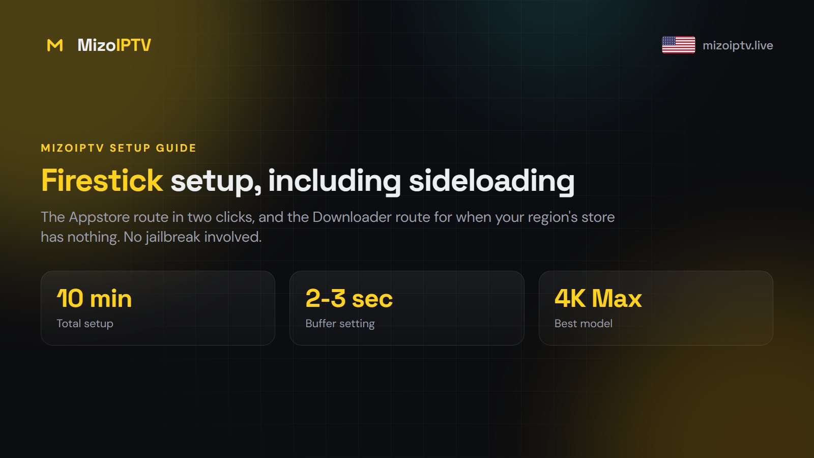 IPTV Firestick Setup Guide (Including Sideloading)